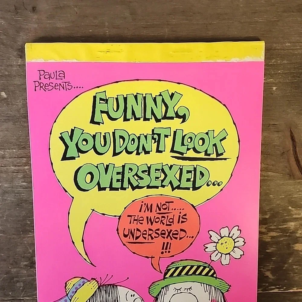 Vintage Stationery The Paula Co. 1973 Paper Pad 24 Sheets Don't Look Oversexed